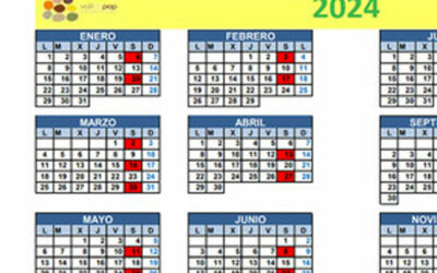 Calendario de enseres 2024